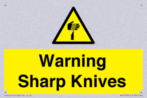 Warning Sharp Knives
